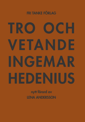 Tro och vetande