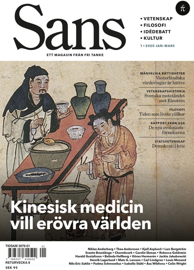 Sans 1/2020: Kinesisk medicin, mänskliga rättigheter och kampen om verkligheten, bound