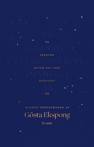 På spaning efter det som osynligt är