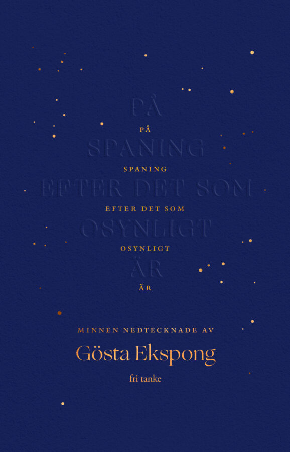 På spaning efter det som osynligt är, bound